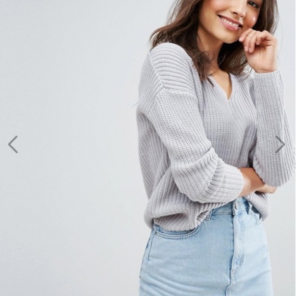 ASOS Sweaters - ASOS Chunky Vneck Sweater
